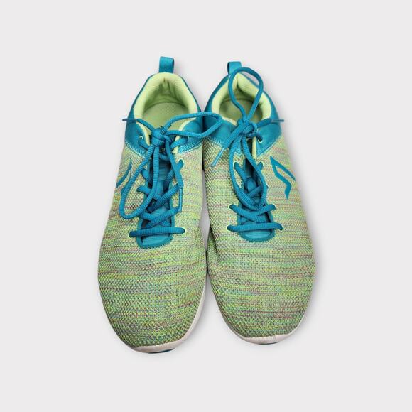 Vionic Adley Green Mesh Lace Up Orthotic Comfort Sneakers Women's Size 11 - Picture 2 of 7